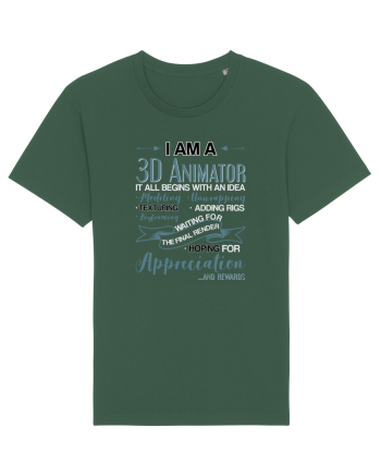 3D animator Bottle Green