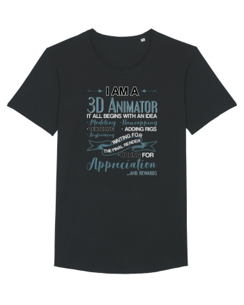 3D animator Black