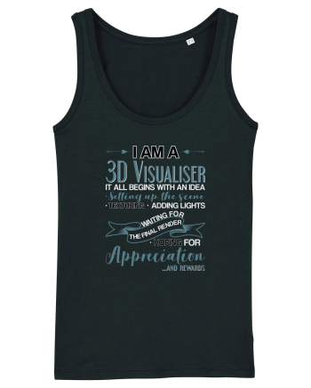 3D visualiser Black