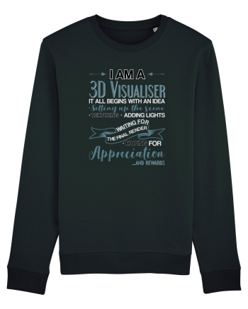 3D visualiser Black