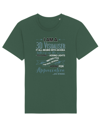 3D visualiser Bottle Green