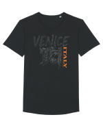 Venice. Italy Tricou mânecă scurtă guler larg Bărbat Skater