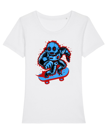 Robot Skater White