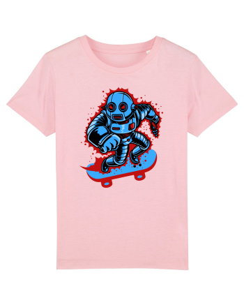 Robot Skater Cotton Pink