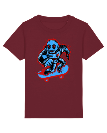 Robot Skater Burgundy