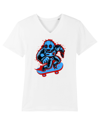 Robot Skater White