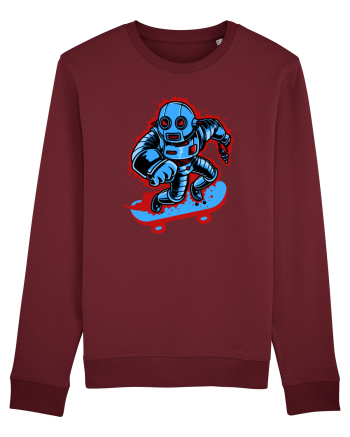 Robot Skater Burgundy
