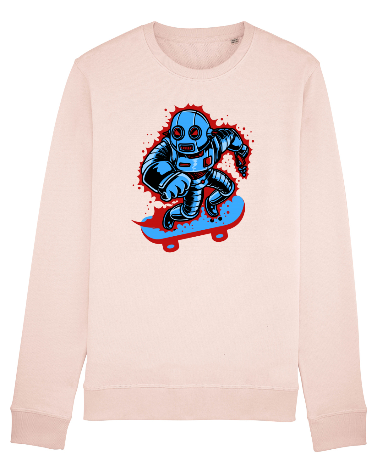 Bluză mânecă lungă Unisex Rise Candy Pink