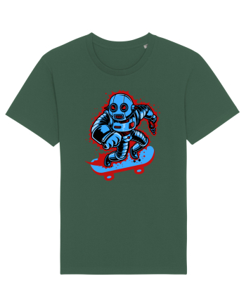 Robot Skater Bottle Green