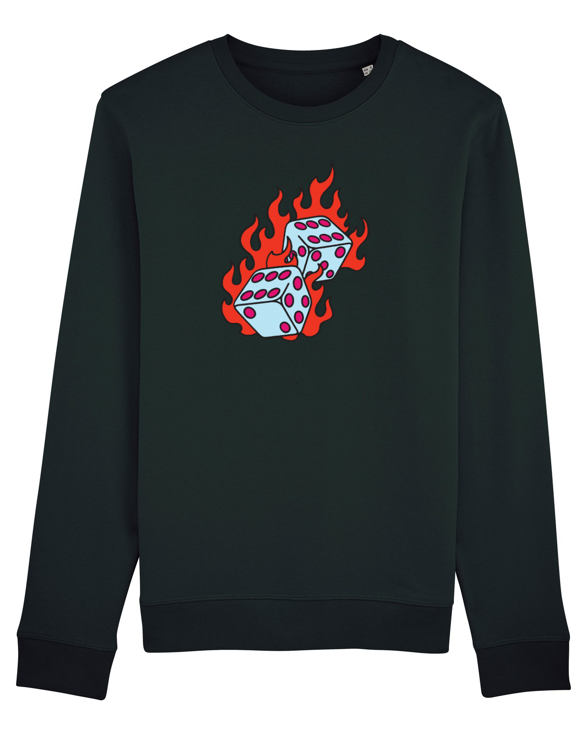Bluză mânecă lungă Unisex Rise Black