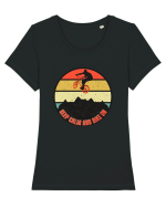 Pentru Ciclisti Tricou mânecă scurtă guler larg fitted Damă Expresser