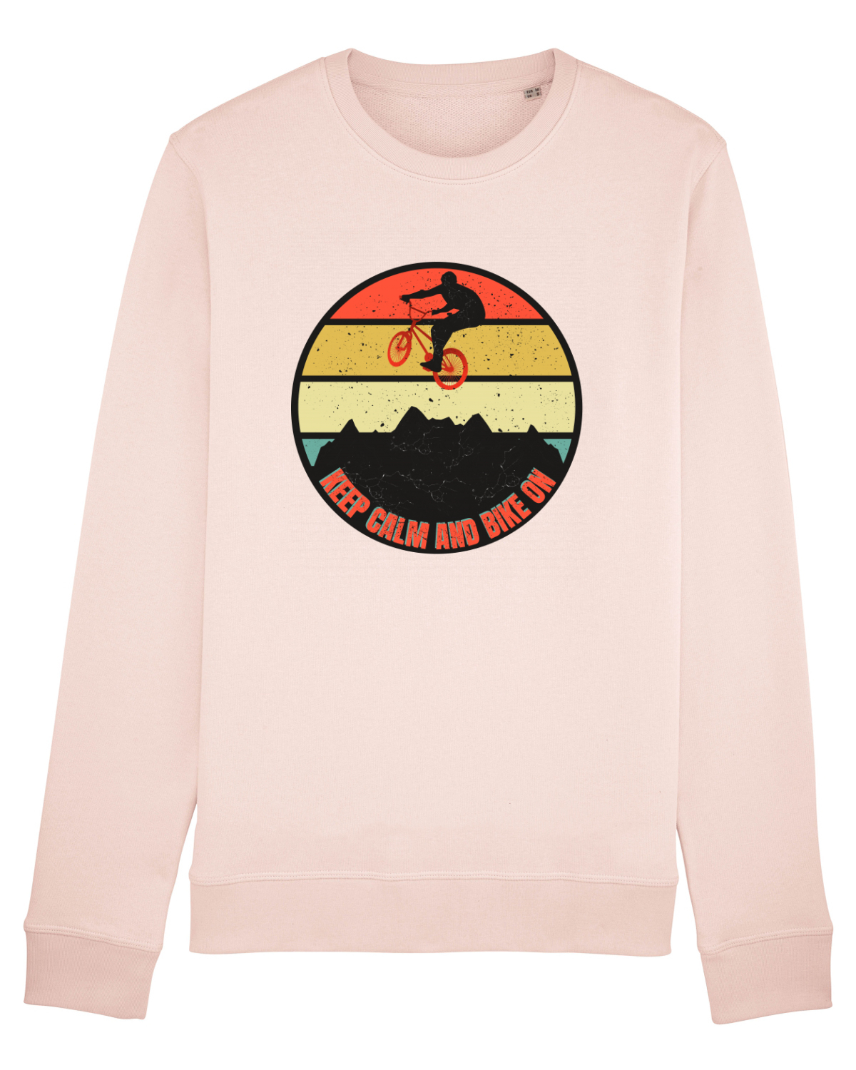 Bluză mânecă lungă Unisex Rise Candy Pink