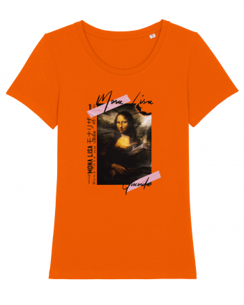 Mona Lisa (Gioconda) Bright Orange