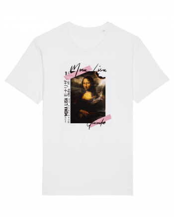 Mona Lisa (Gioconda) Tricou mânecă scurtă Unisex Rocker