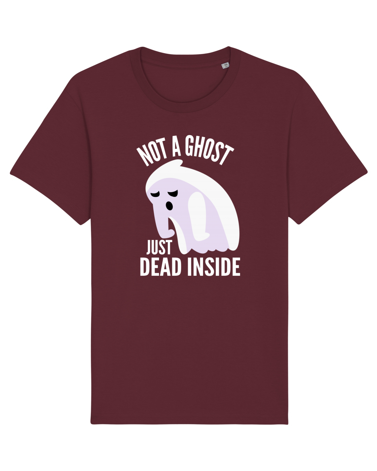Tricou mânecă scurtă Unisex Rocker Burgundy