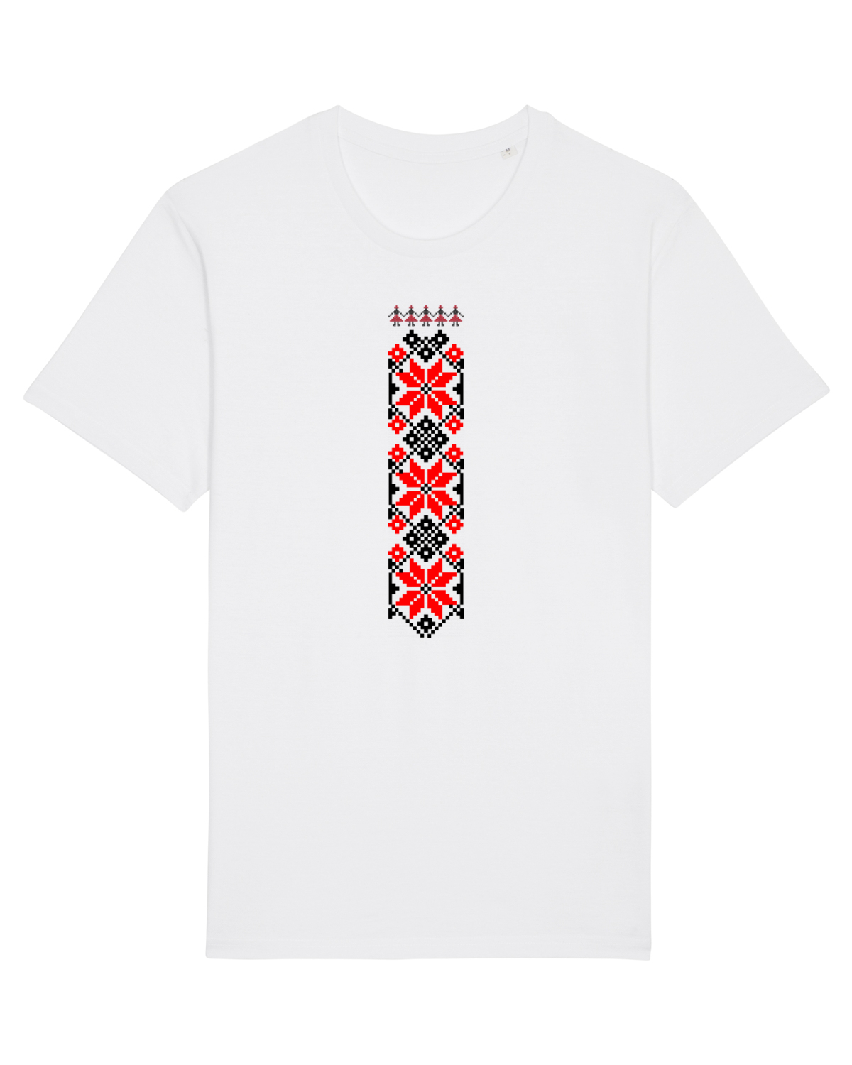 Tricou mânecă scurtă Unisex Rocker White