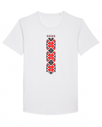 Romanian traditional motifs White