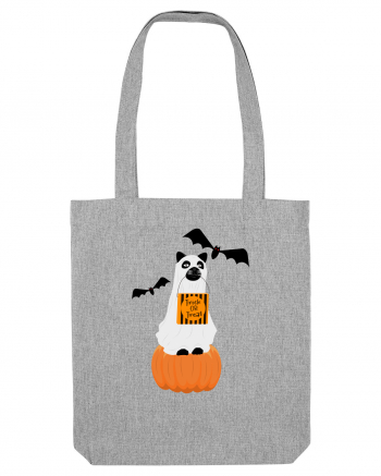 Halloween Carved Pumpkin Cat Heather Grey