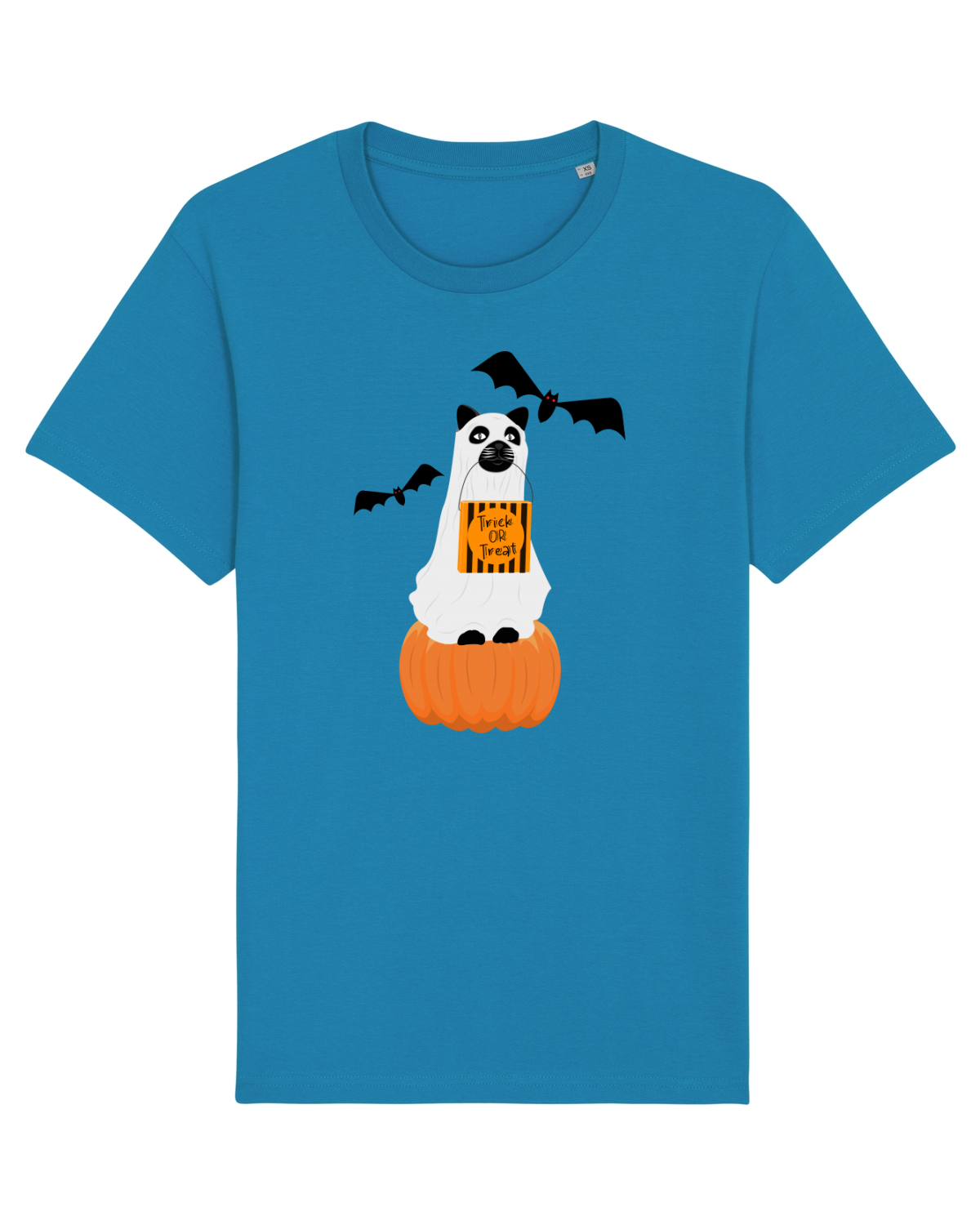 Tricou mânecă scurtă Unisex Rocker Azur