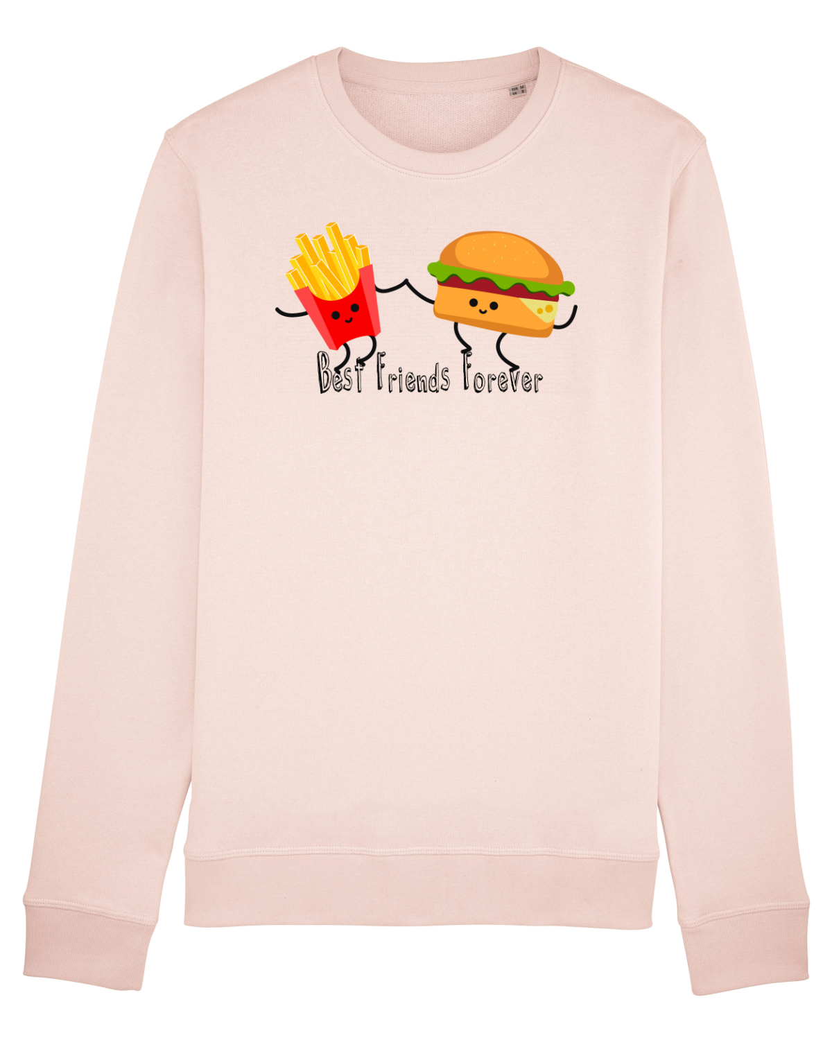 Bluză mânecă lungă Unisex Rise Candy Pink