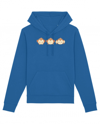 Monkey Emoji Royal Blue