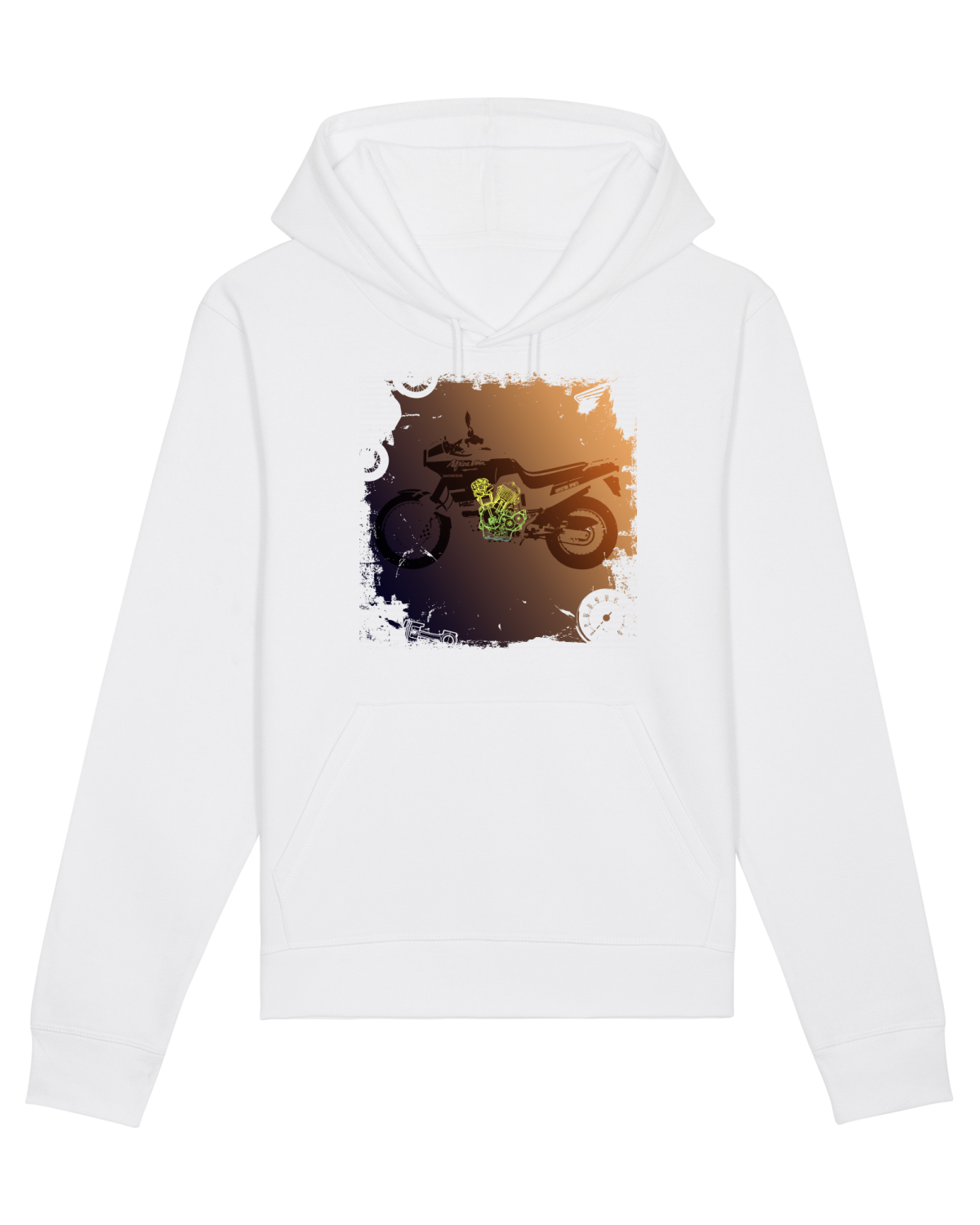 Hanorac Unisex Drummer White