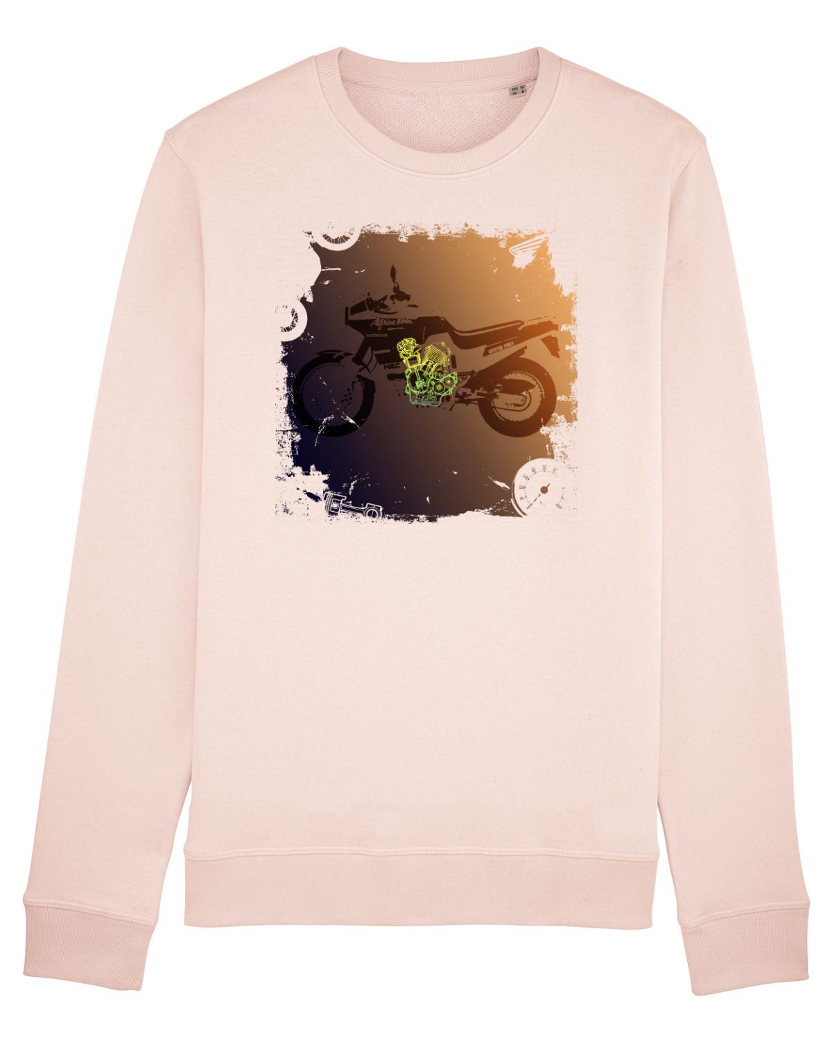 Bluză mânecă lungă Unisex Rise Candy Pink