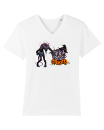 trick or treat Tricou mânecă scurtă guler V Bărbat Presenter