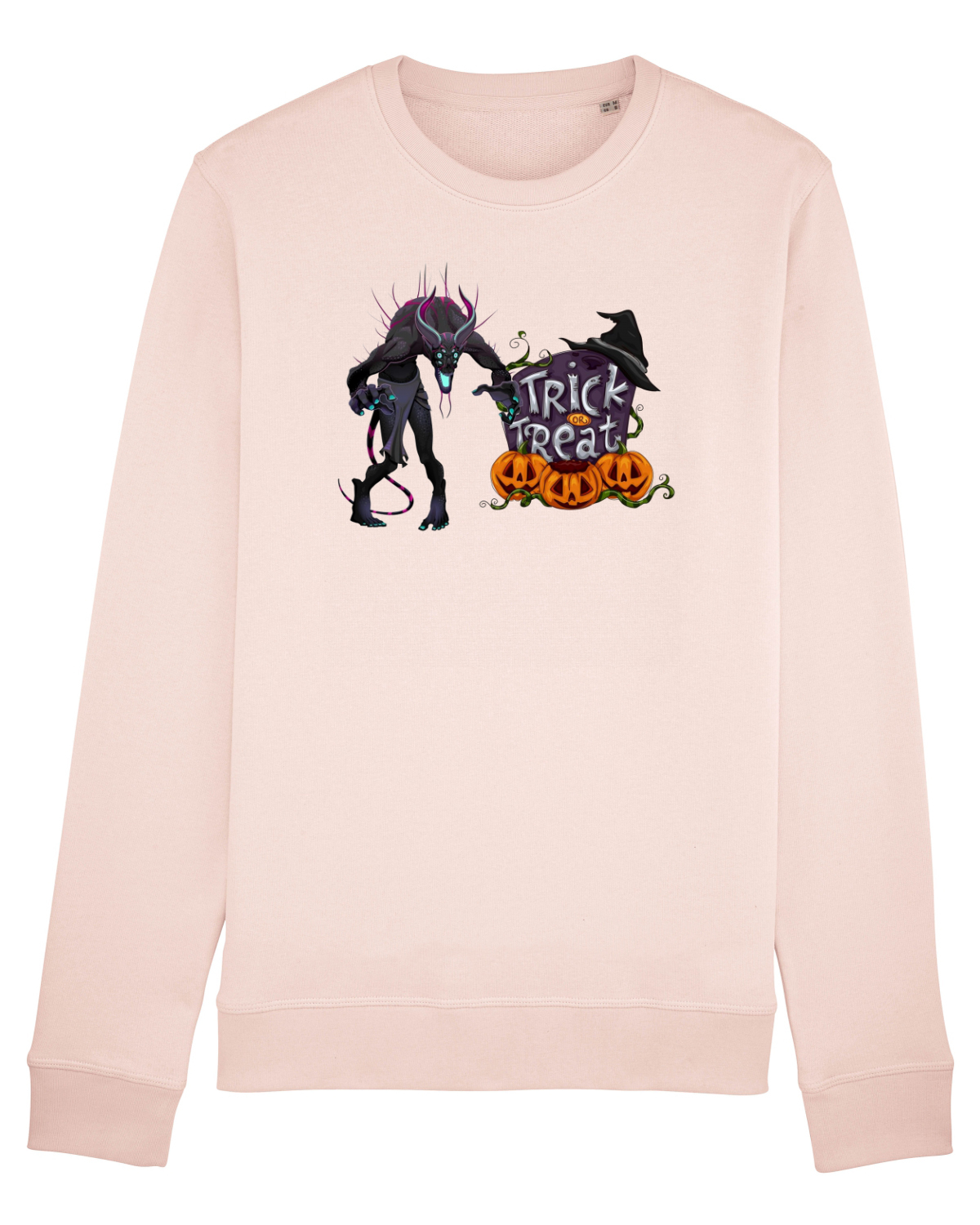 Bluză mânecă lungă Unisex Rise Candy Pink