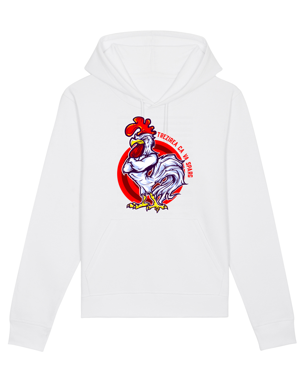 Hanorac Unisex Drummer White