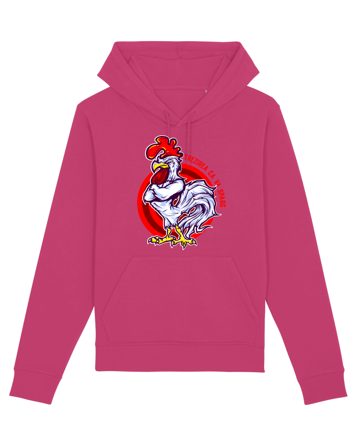 Hanorac Unisex Drummer Raspberry
