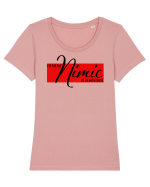 Nimic de demonstrat Tricou mânecă scurtă guler larg fitted Damă Expresser