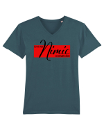 Nimic de demonstrat Tricou mânecă scurtă guler V Bărbat Presenter