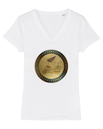 Goldwing Badge White