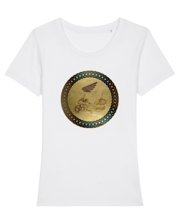 Goldwing Badge White