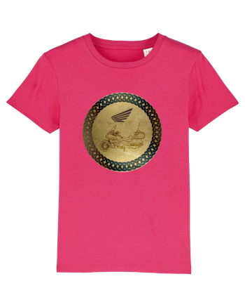 Goldwing Badge Raspberry