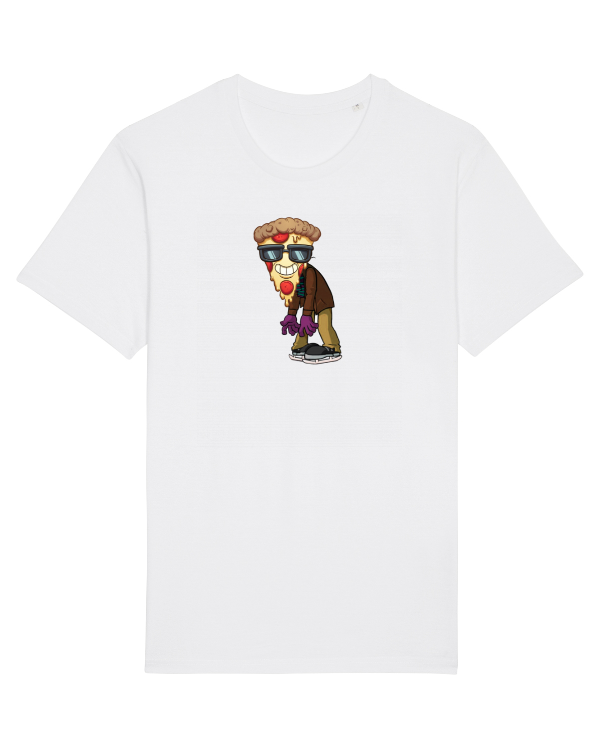 Tricou mânecă scurtă Unisex Rocker White