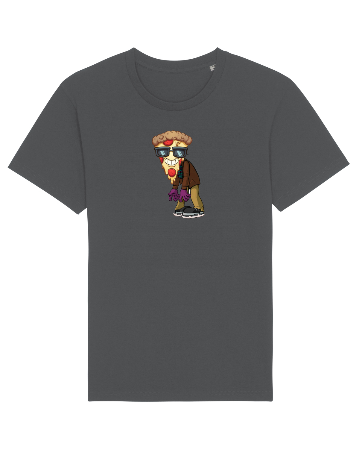 Tricou mânecă scurtă Unisex Rocker Anthracite