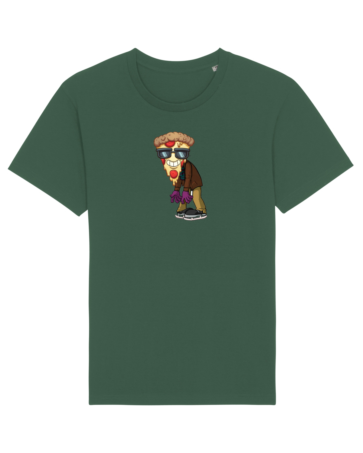 Tricou mânecă scurtă Unisex Rocker Bottle Green