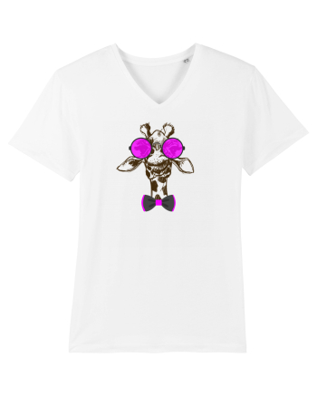hipster giraffe White