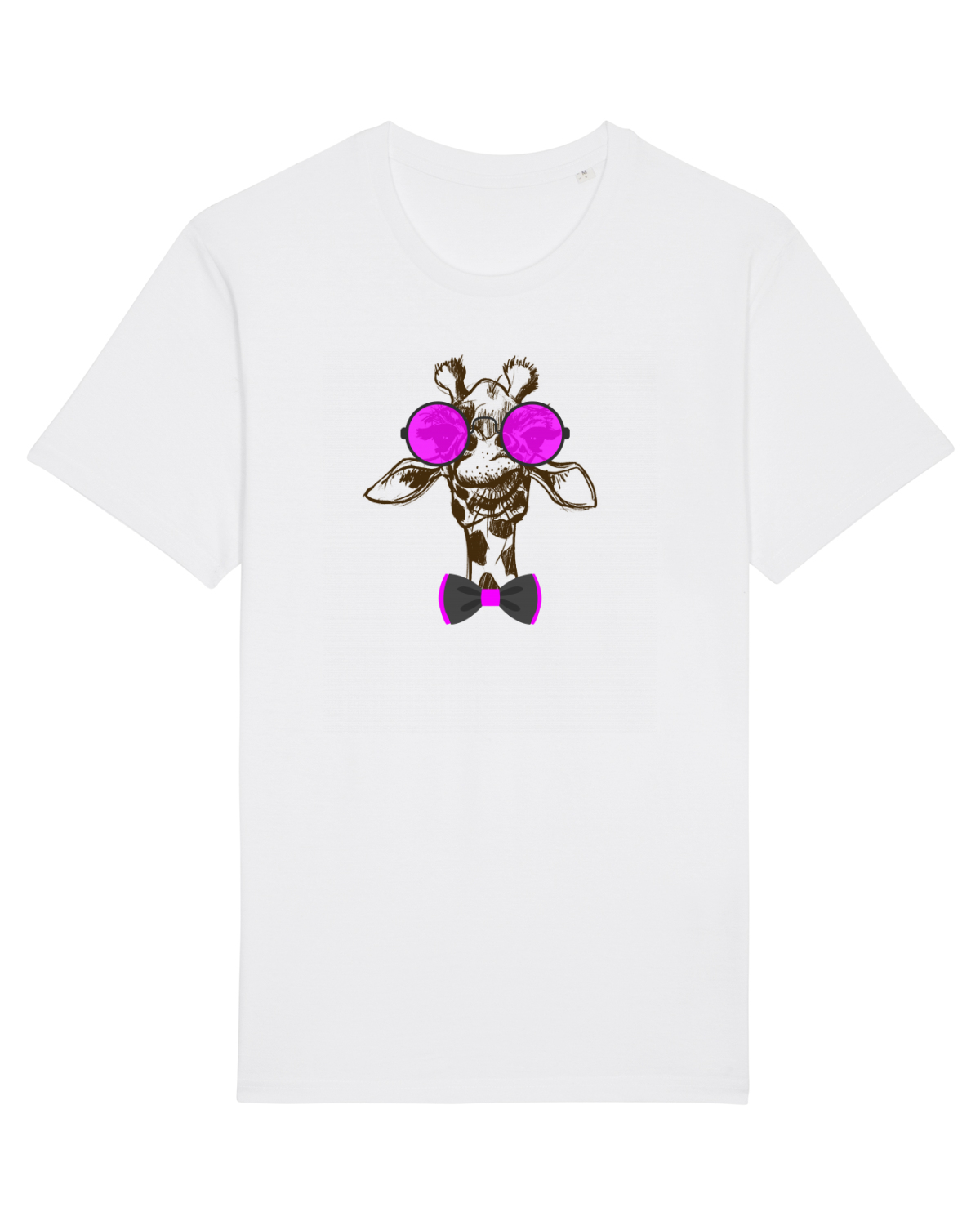 Tricou mânecă scurtă Unisex Rocker White