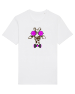 hipster giraffe Tricou mânecă scurtă Unisex Rocker