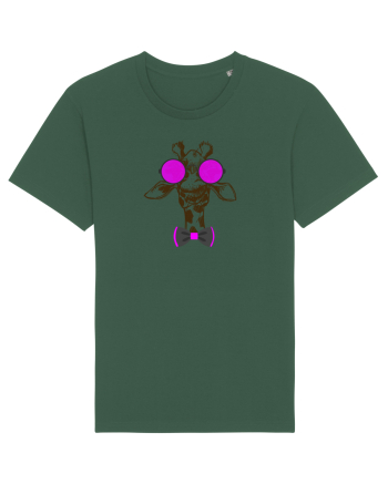 hipster giraffe Bottle Green