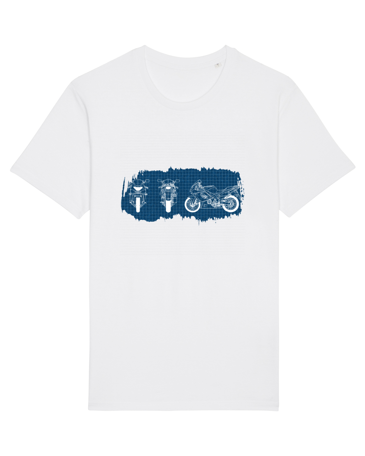 Tricou mânecă scurtă Unisex Rocker White