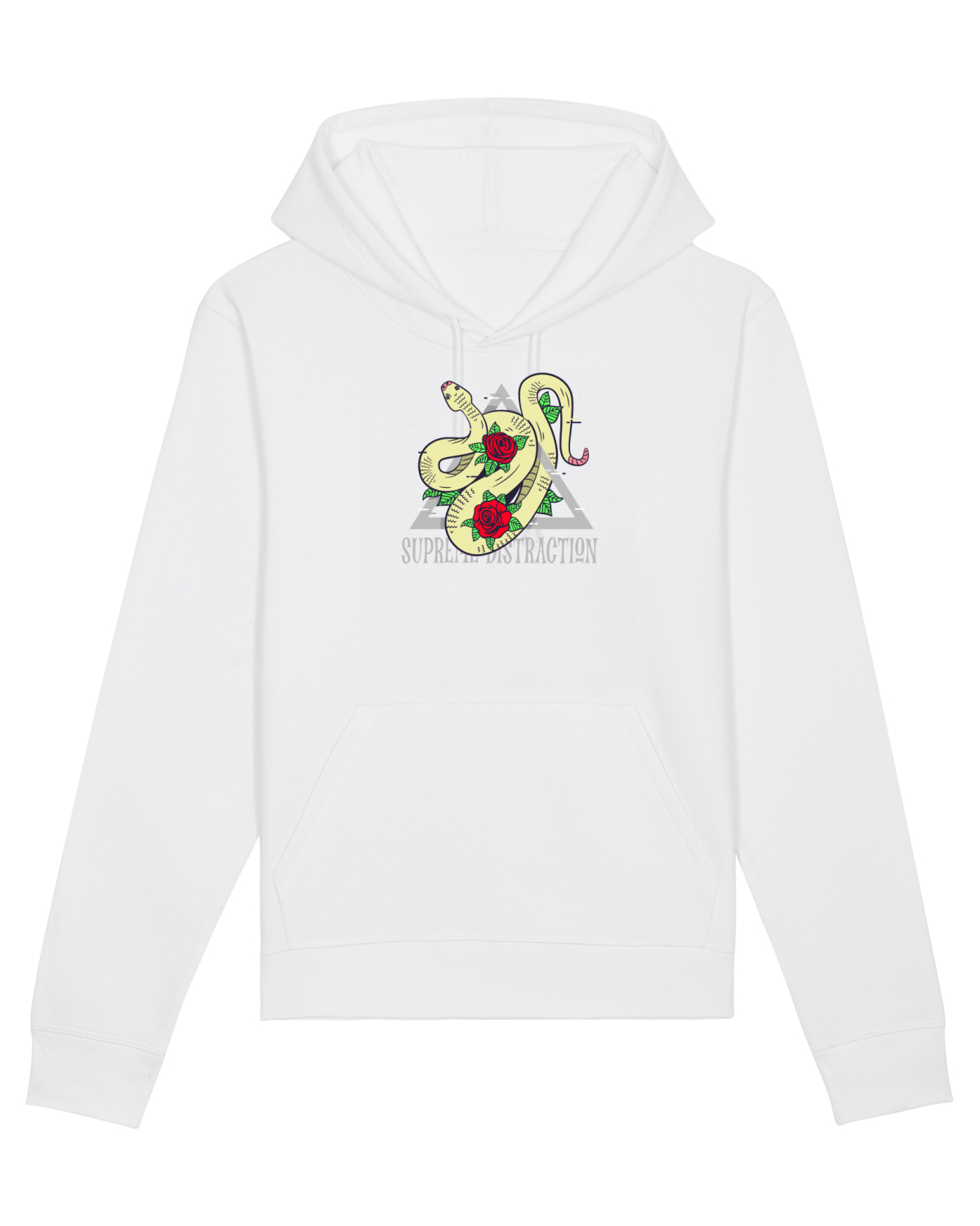 Hanorac Unisex Drummer White