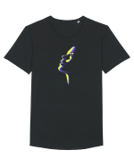 silhouette Tricou mânecă scurtă guler larg Bărbat Skater