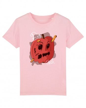 Rotten worm apple Bio Fresh Cotton Pink