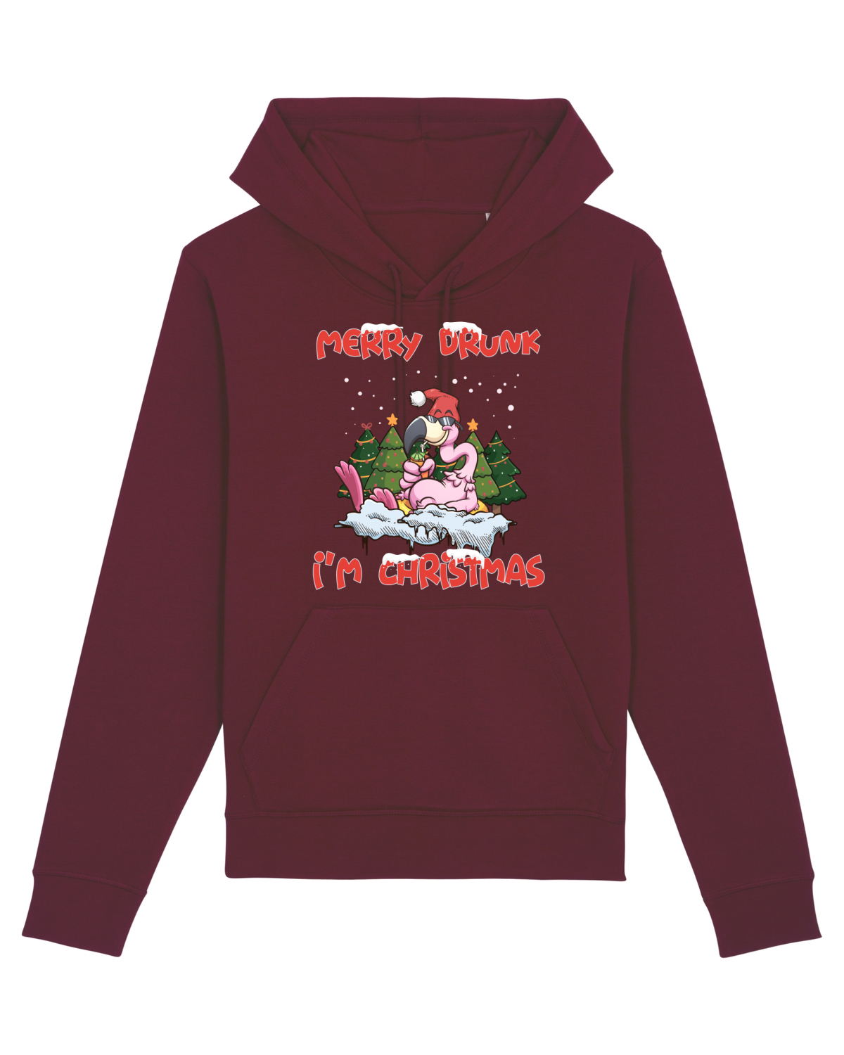 Hanorac Unisex Drummer Burgundy