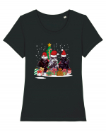 Star Wars Xmas Tricou mânecă scurtă guler larg fitted Damă Expresser