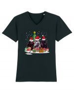 Star Wars Xmas Tricou mânecă scurtă guler V Bărbat Presenter